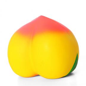 PU Peach Stress Ball