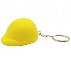 PU Safety Hat Keychain Stress Ball
