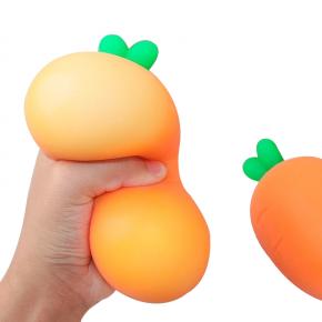 TPR Carrot Flour Squishy