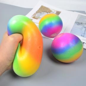 TPR Rainbow Flour Ball