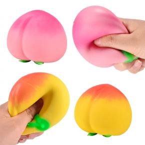 TPR Flour Peach Squishy Ball