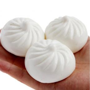 TPR Water Steamed Stuffed Bun Squishy Ball