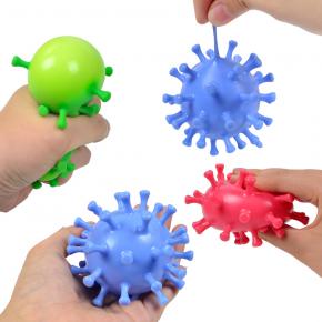 TPR Flour Virus Squishy Ball