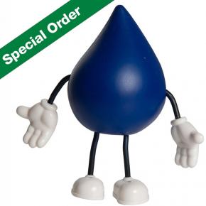 PU Water Drop Stress Ball 