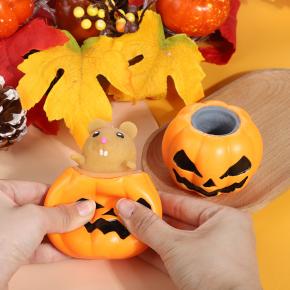 TPR Halloween Pumpkin Cup Squishy