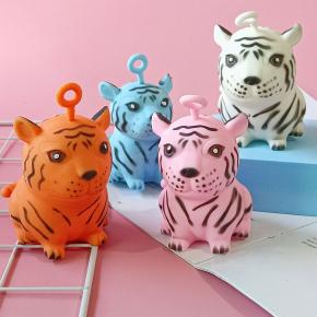 TPR Flour Tiger Squishy Ball