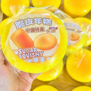 PU Round Crispy Rice Cakes Squishy