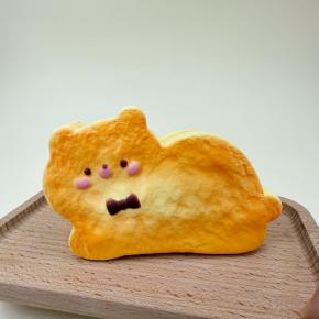 PU Cat Bread Slice Squishy