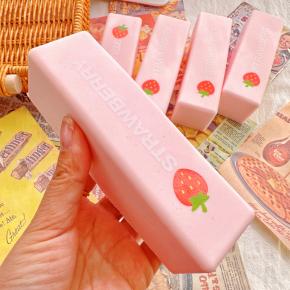 PU Strawberry Milk Bar Squishy