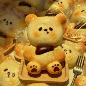 PU Bear Bread Squishy