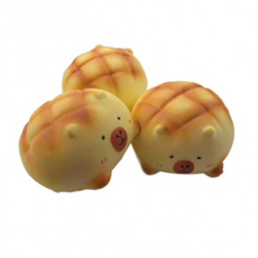 PU Bear Pineapple Bun Squishy