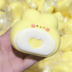 PU Rabbit Snowball Squishy