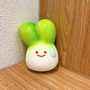 PU Green Onion Squishy