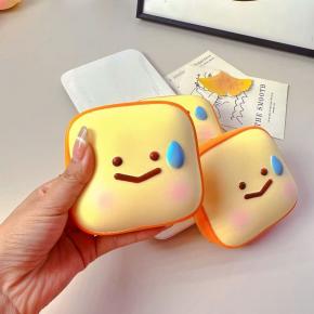 PU Sweaty Face Toast Squishy