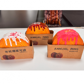 PU Wheel-shaped Cake Squishy