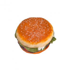 PU Large Double-Decker Burger Squishy