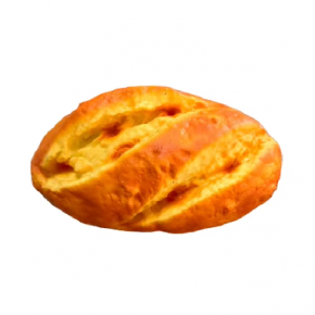 PU Red Bean Diamond-Shaped Bread with Crumbs Squishy
