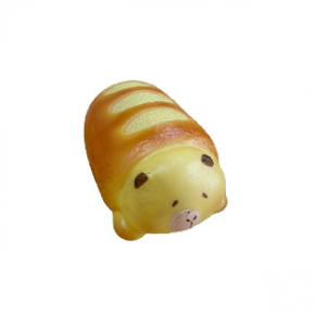 PU Brown Bear Bread Squishy