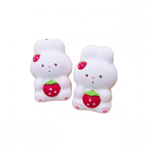 PU Strawberry Rabbit Squishy
